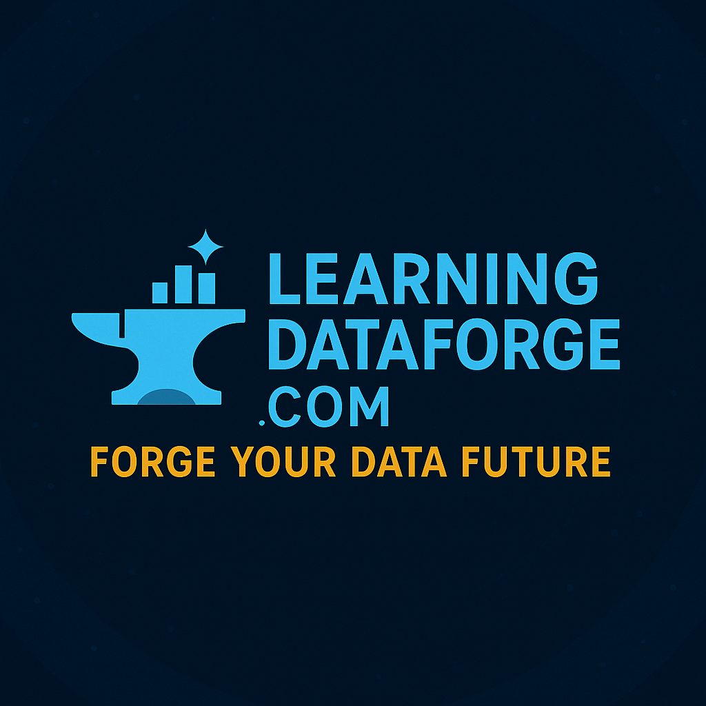 Learning with Data Forge Logo